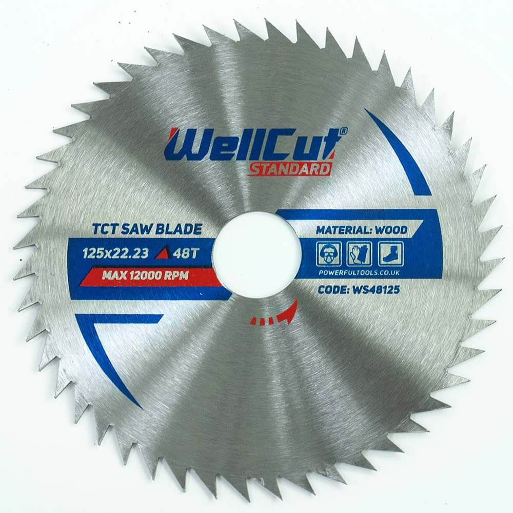 Пиляльний диск WellCut 125x22.23 мм, 48 б/н